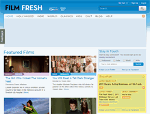 Tablet Screenshot of filmfresh.com